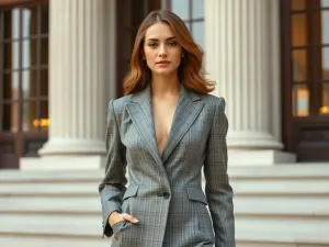 Jak stylizować elegancką marynarkę damską